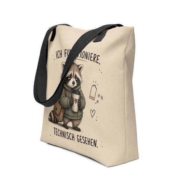 Sozial überfordert Tasche 8%