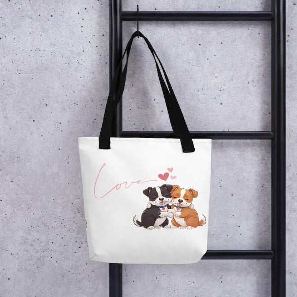 Love Tasche "Verliebte Hunde"
