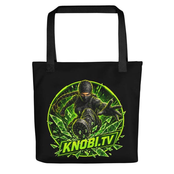 Knobi.TV Tasche Lara Kick Logo schwarz