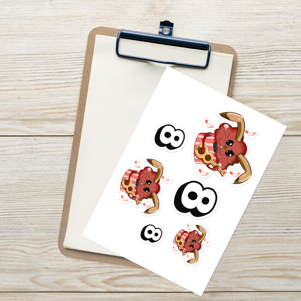 Knobi.TV Ostern Stickerbogen "Eastermuffin"