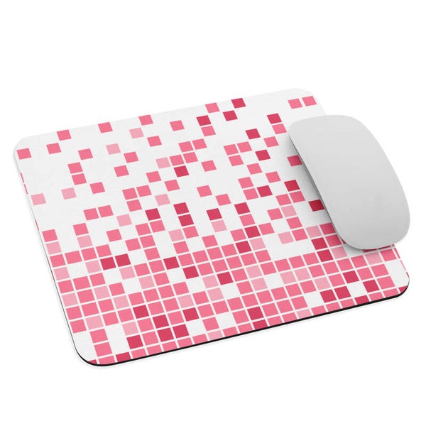 Gaming Mauspad rosa Pixel