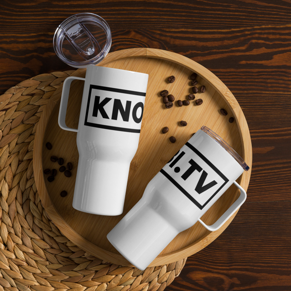 Knobi.TV Thermobecher Logo 2