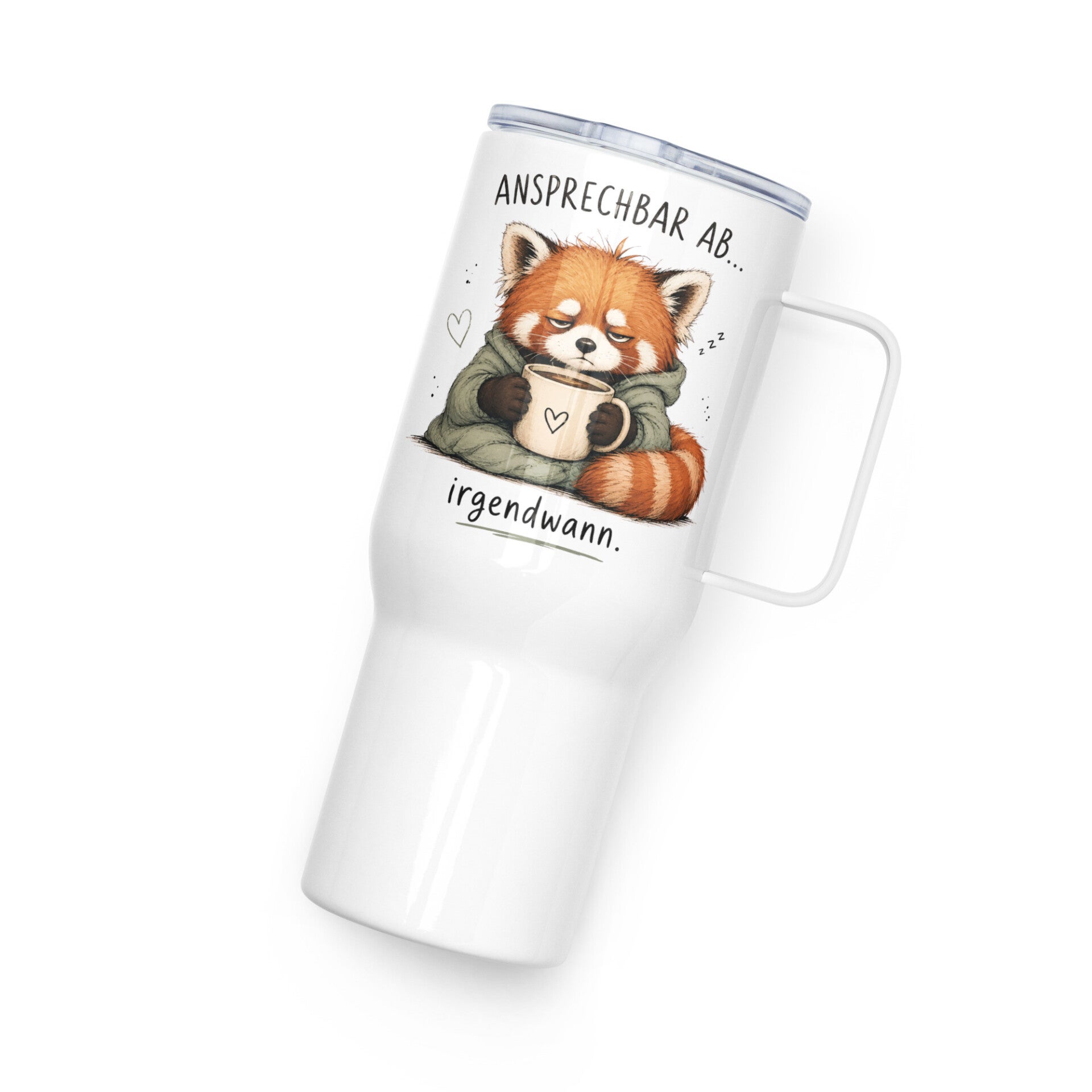 Sozial überfordert Thermobecher Irgendwann
