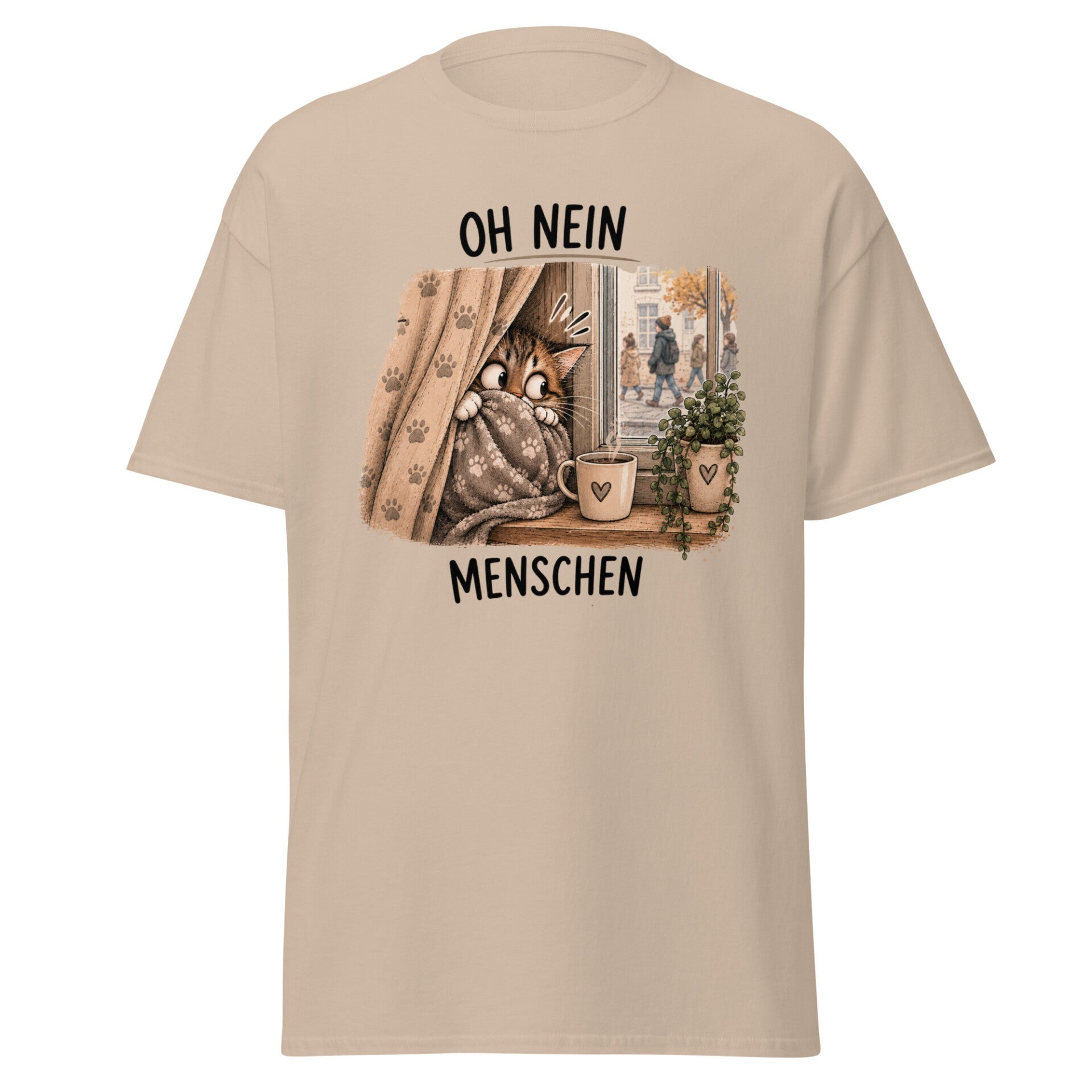 Sozial überfordert Shirt Menschen
