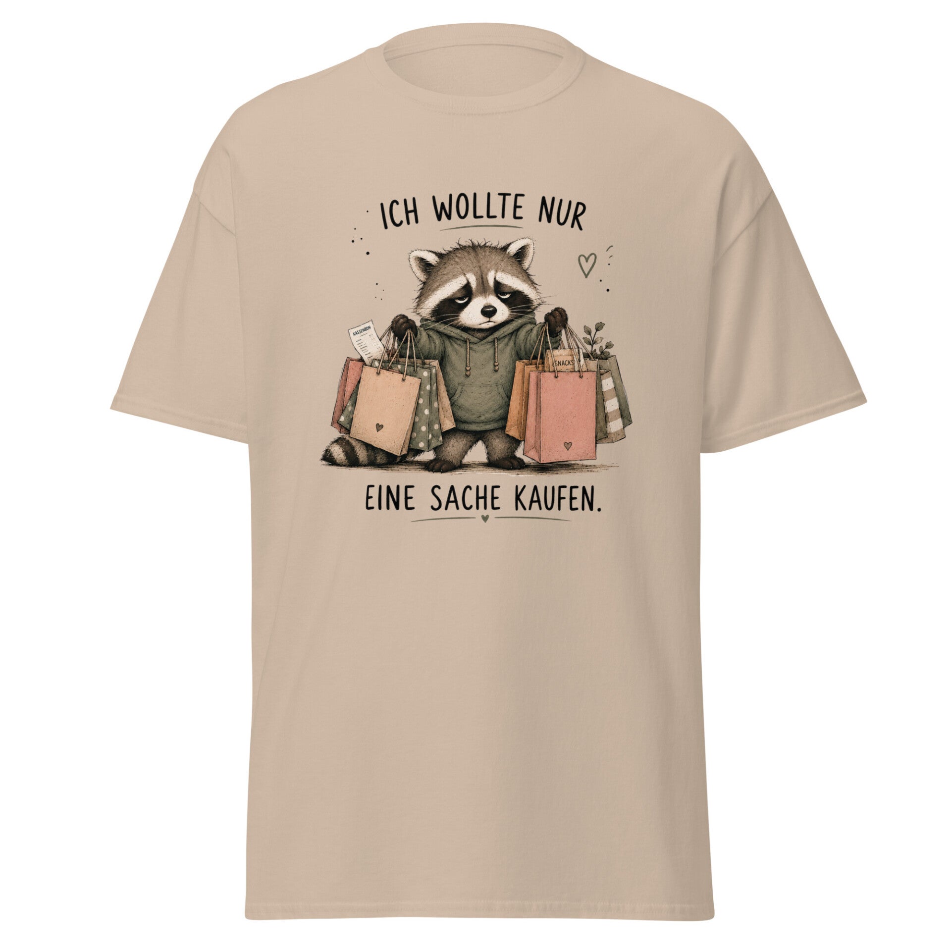 Sozial überfordert Shirt Einkauf