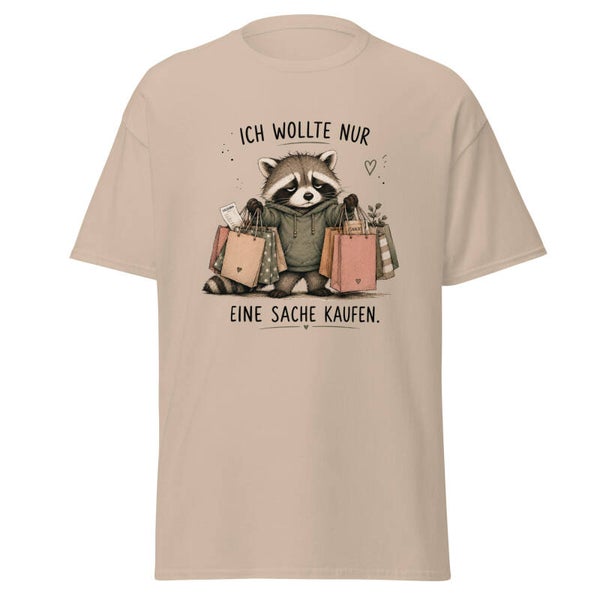 Sozial überfordert Shirt Einkauf