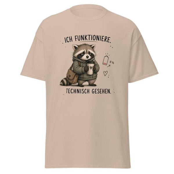 Sozial überfordert Shirt 8%