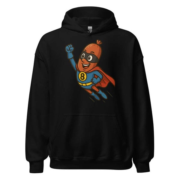 Knobi.TV Hoodie Achtiman fliegend, ver. Farben