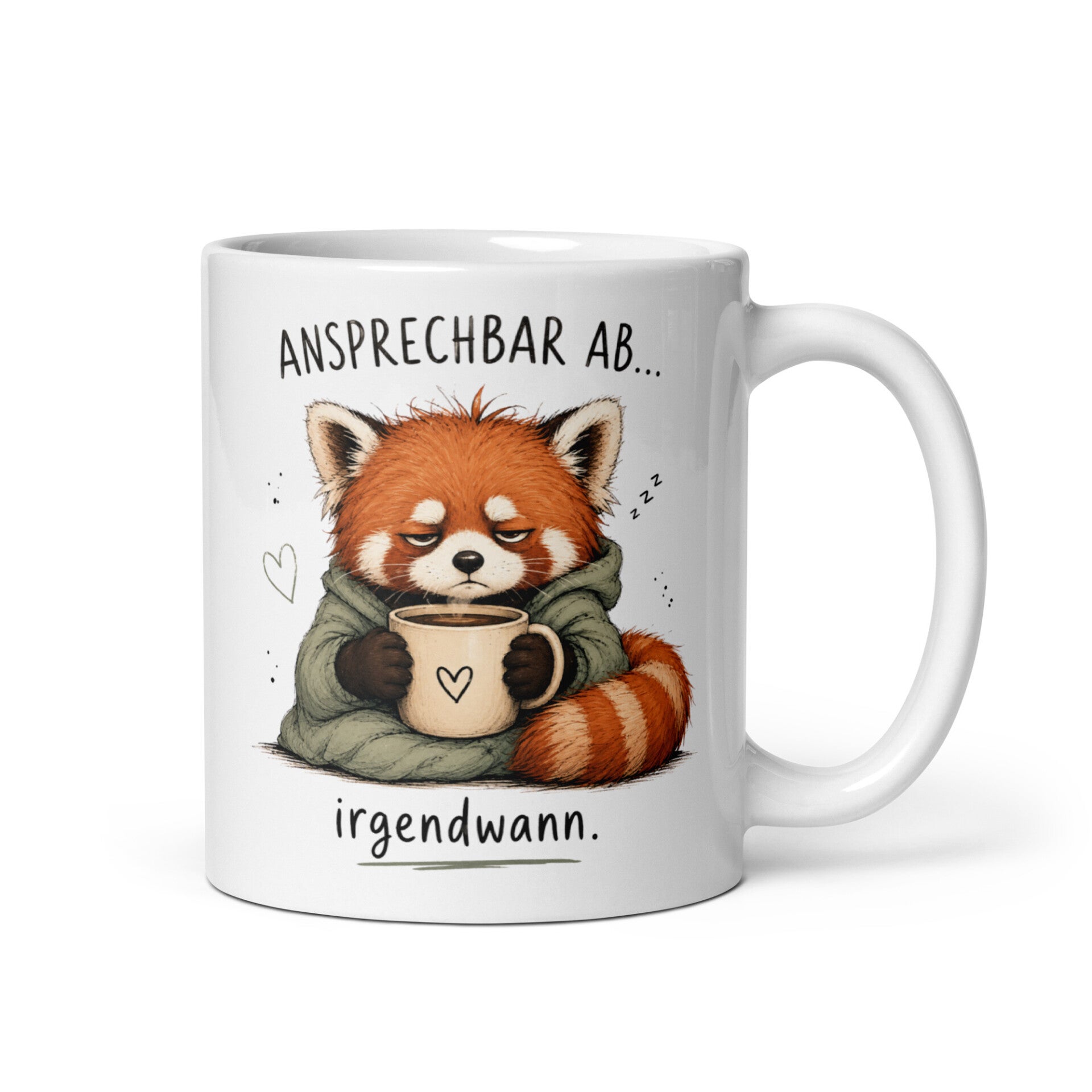 Sozial überfordert Tasse Irgendwann