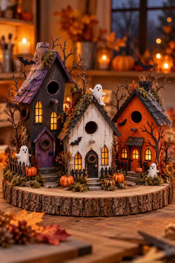 Haunted “Ghost House” Village Workshop