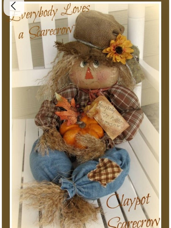 Fabric Scarecrow Fall Decor Workshop