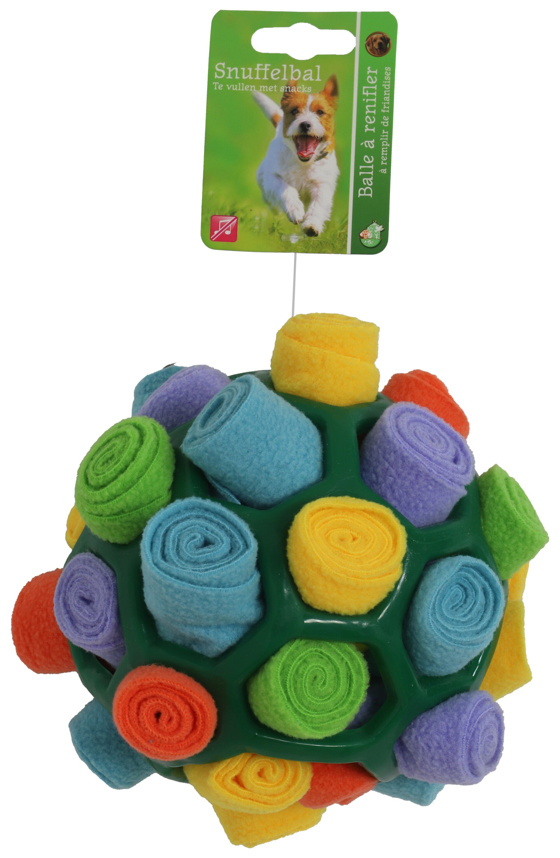 Snuffelbal Met Fleece