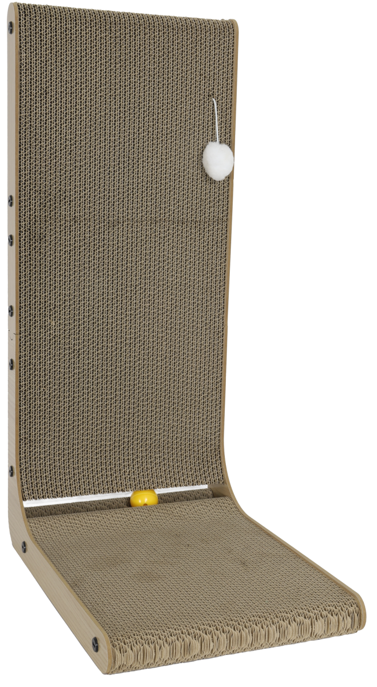 Krabplank Wall Met Speelballen