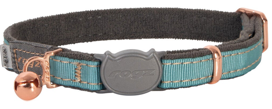 Rogz Urban Kattenhalsband Turquoise Moon