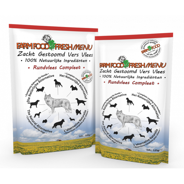 Farm Food Fresh Menu Rundvlees Compleet