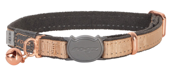 Rogz Urban Kattenhalsband Gold Rush