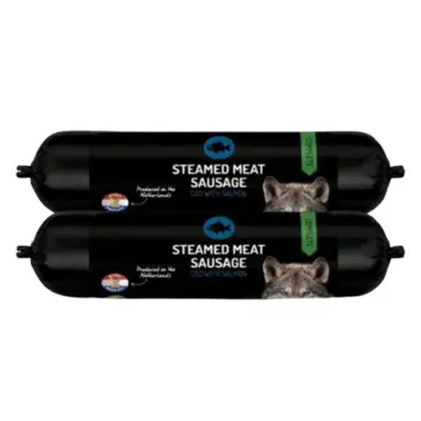 Carnis Vleesworst Kabeljauw Met Zalm 400 gram