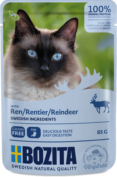 Bozita Pouch Rendier In Saus 85 gram