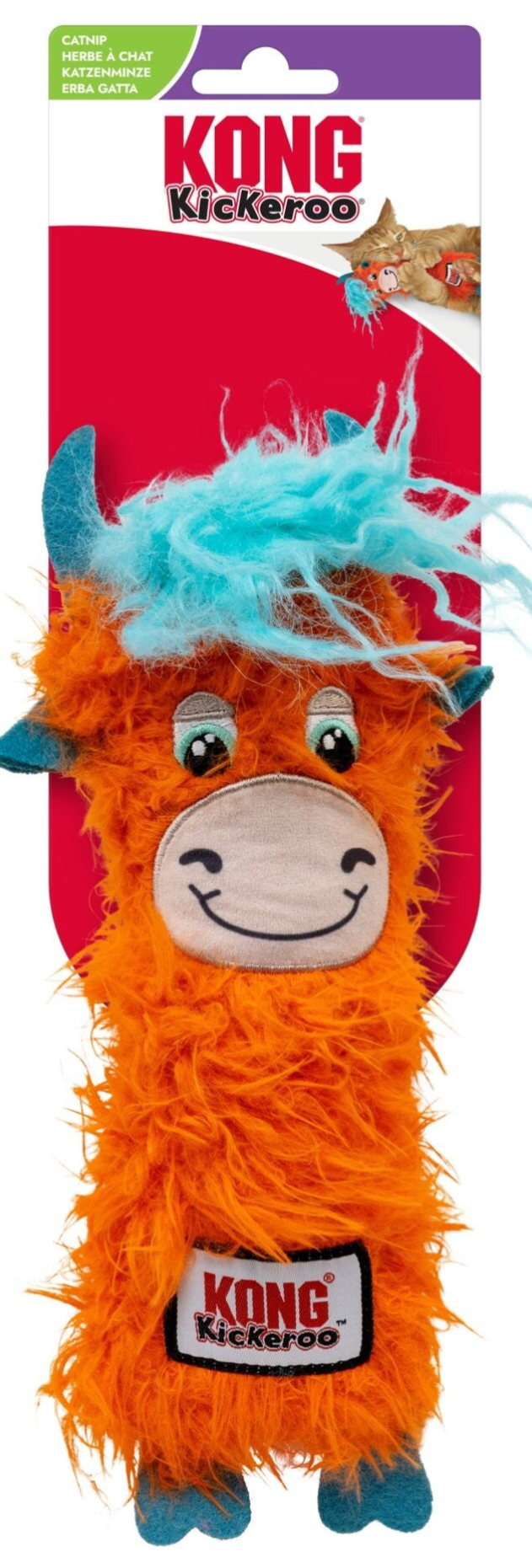 Kong Kickeroo Highland Cow