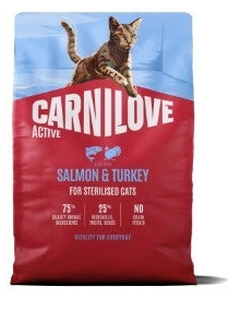 Carnilove Adult Zalm & Kalkoen Sterilised