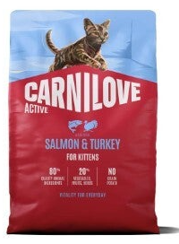 Carnilove Kitten Zalm & Kalkoen 2 kg