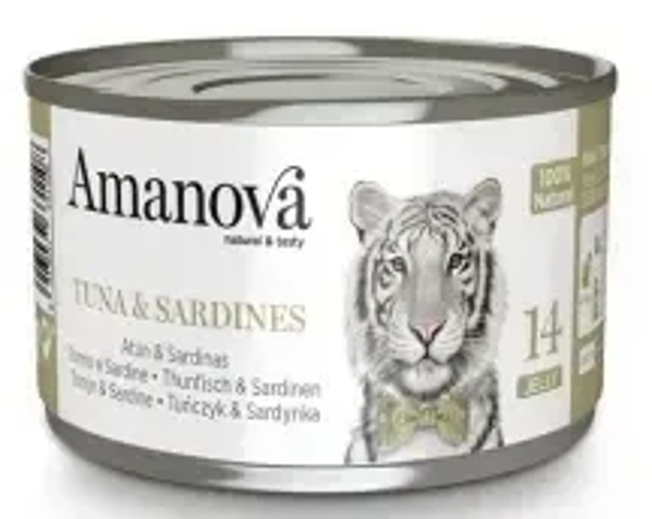 Amanova Tuna & Sardines Gelei 70 gram