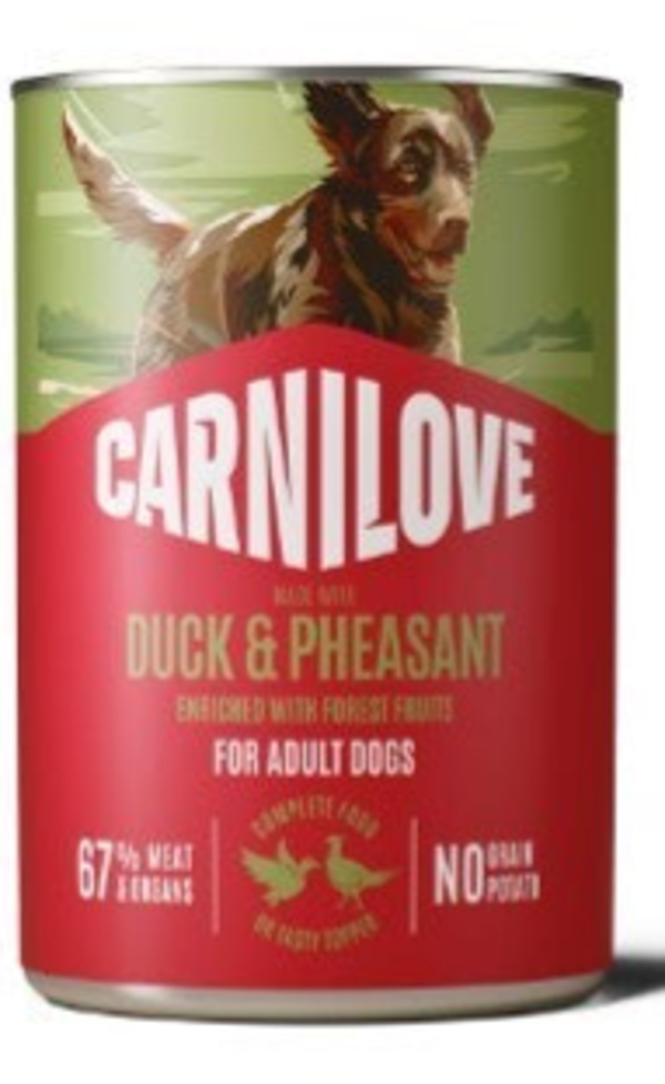 Carnilove Blik Adult Eend & Fazant 400 gram