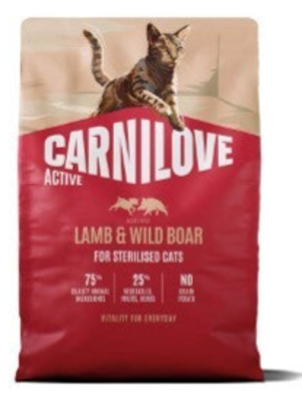 Carnilove Adult Lam & Wild Zwijn Sterilised