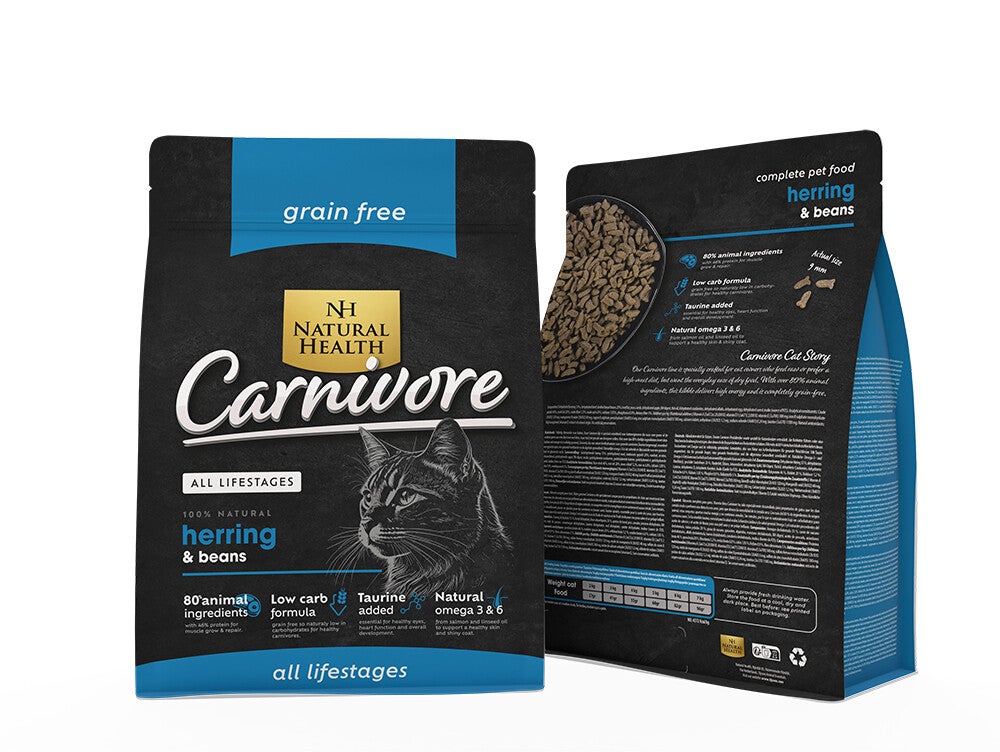 Natural Health Carnivore Fish & Beans