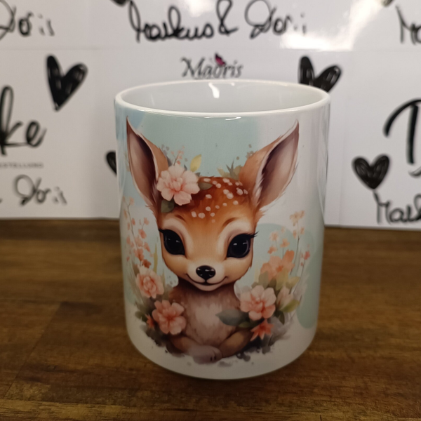 Kaffeetasse Rehlein