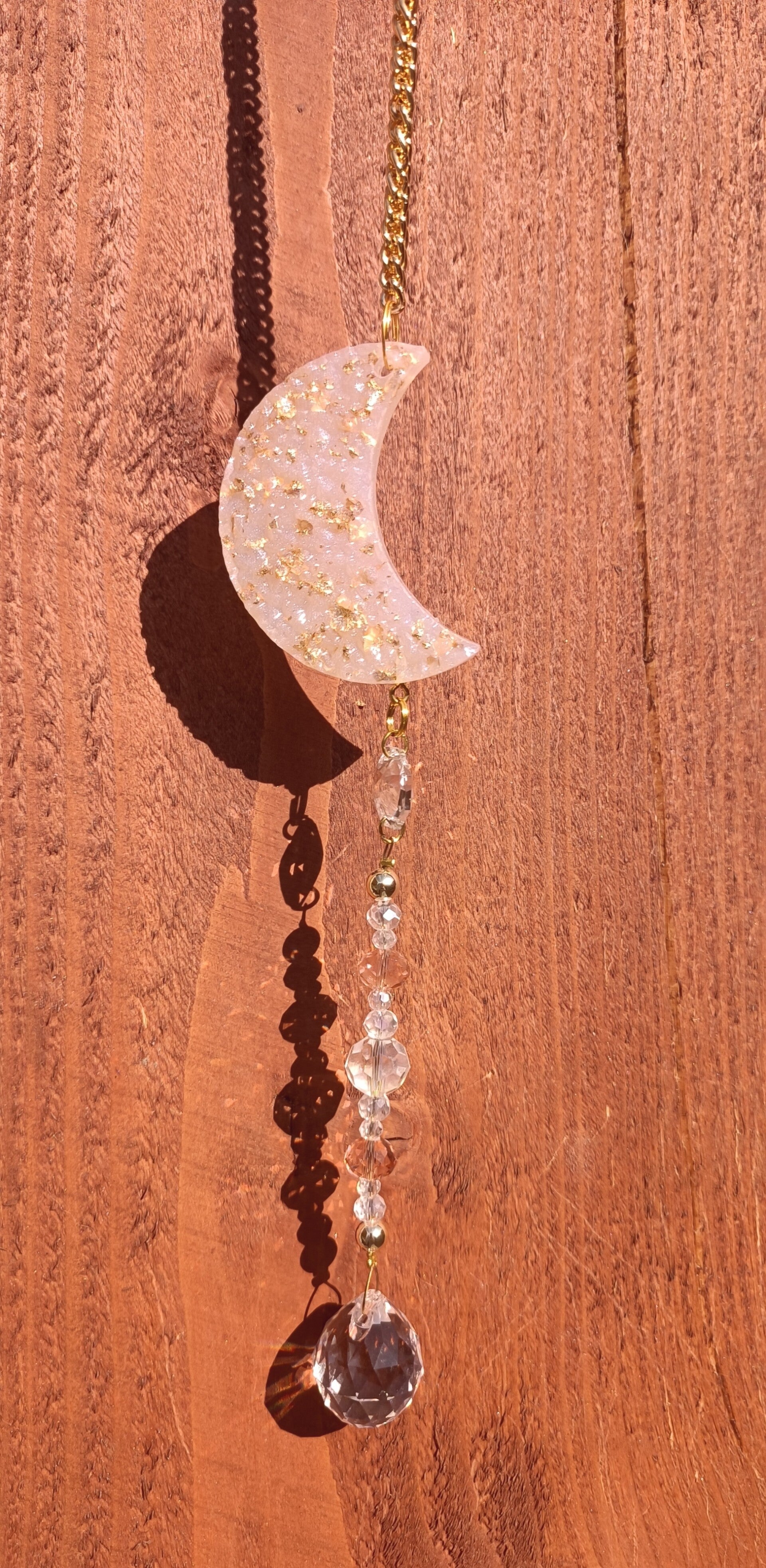 Autospiegelanhänger Lilly Creme