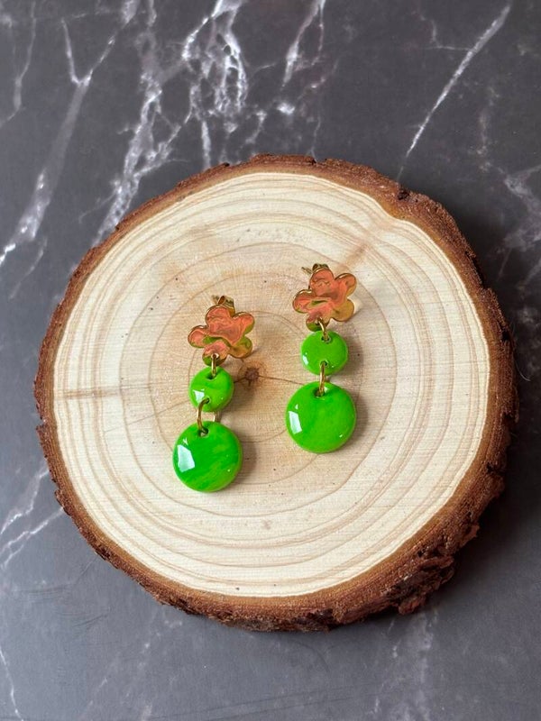 Les petites pendantes vertes