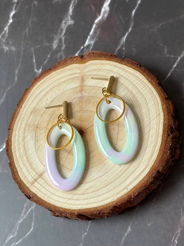 Les ovales pastels