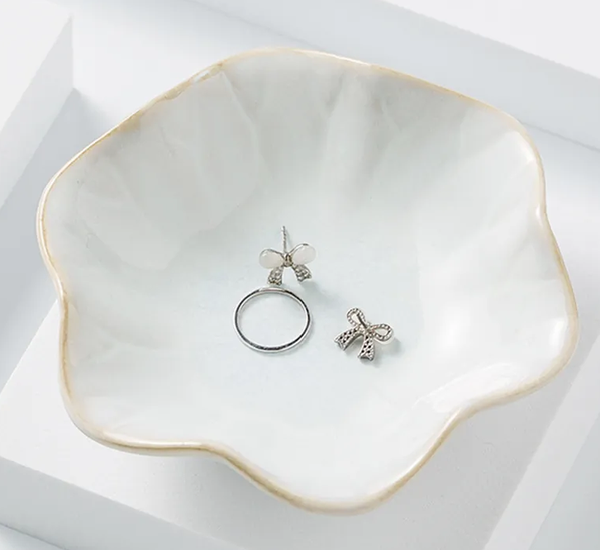 Plateau à bijoux en céramique