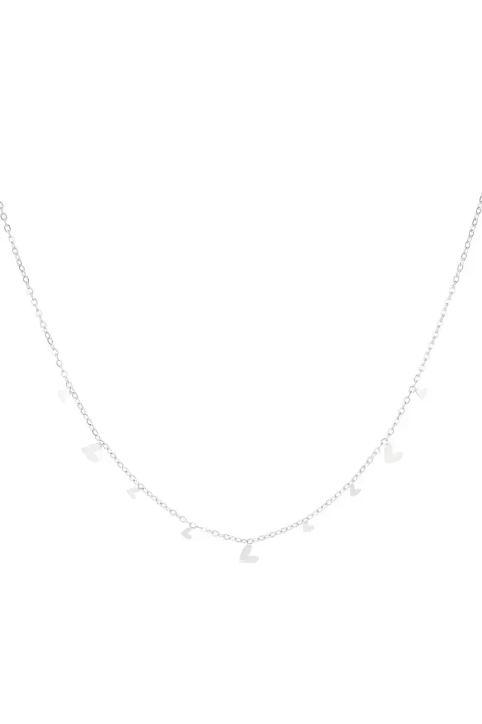 Ketting | Hartjes | Zilver