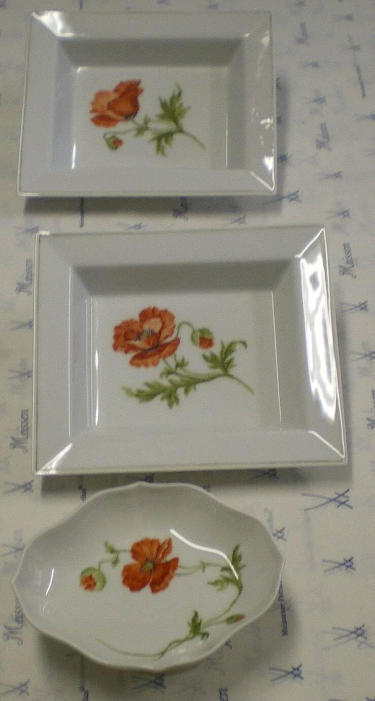 Meißner Porzellan , selbst gemalt 