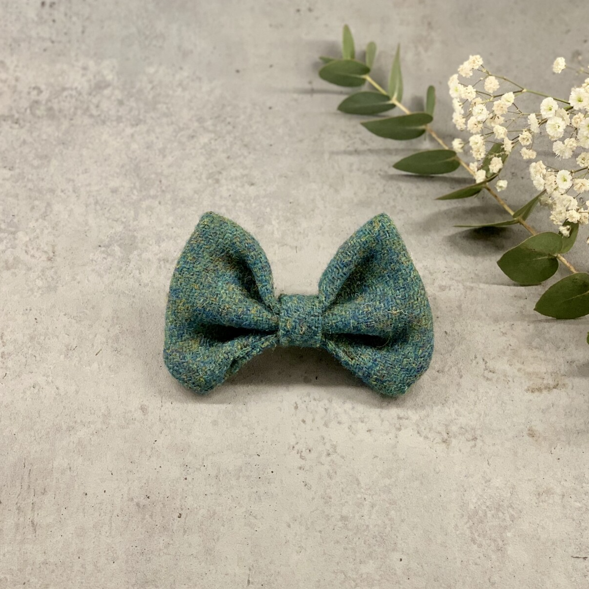 Vlinderstrikje Harris Tweed Santorini