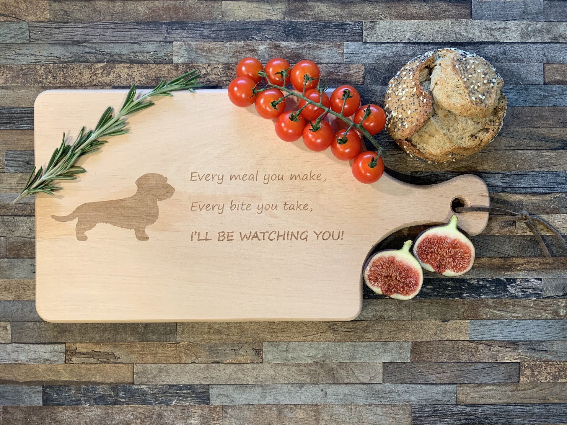 Serving Board Wire-haired Dachshund