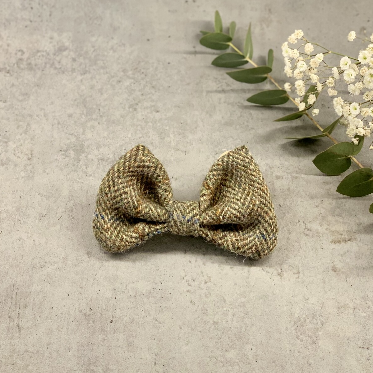 Vlinderstrikje Harris Tweed Milaan