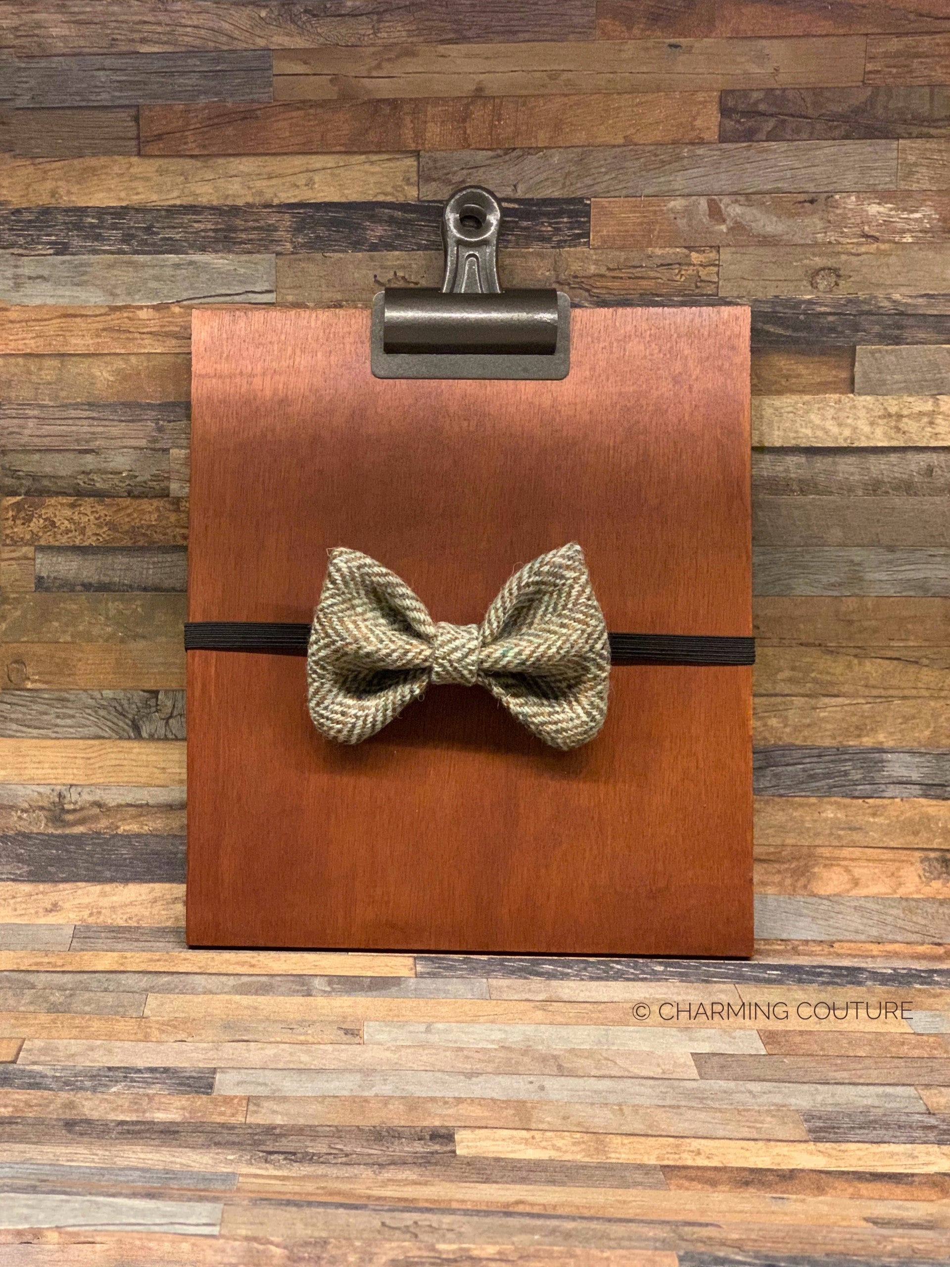 Bow Tie Harris Tweed Oxford