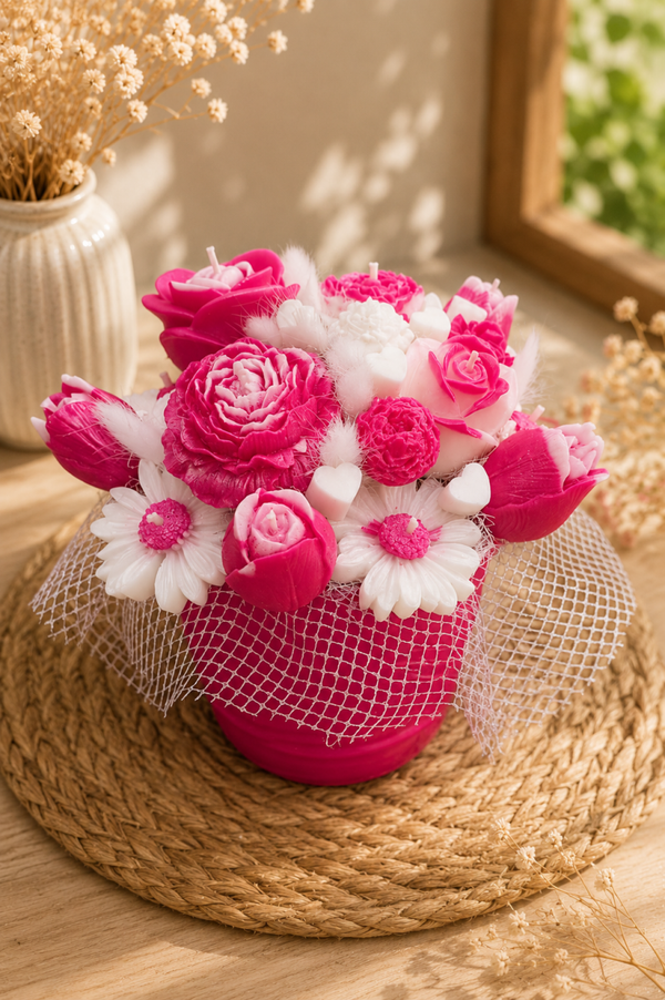 Bouquet Floral parfumé - Souffle de Violette
