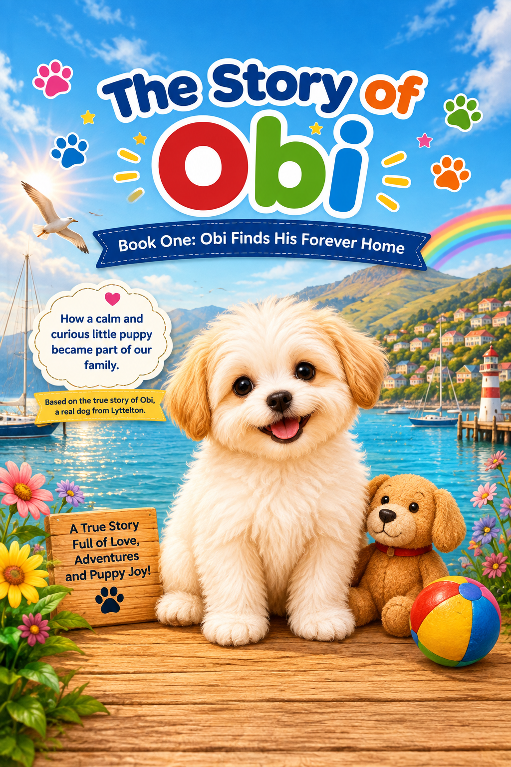 The Story of Obi.  Obi Finds His Forever Home - Digital Storybook 1