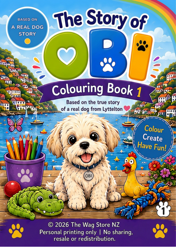 The Story of Obi Colouring Book 1
