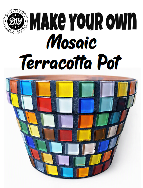 DIY Mosaic Terracotta Pot Kit
