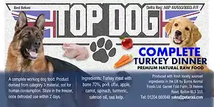 Topdog - Turkey Dinner - 500g
