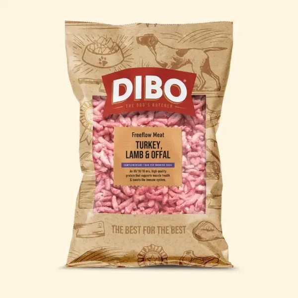 DIBO 1Kg Turkey, Lamb & Offal
