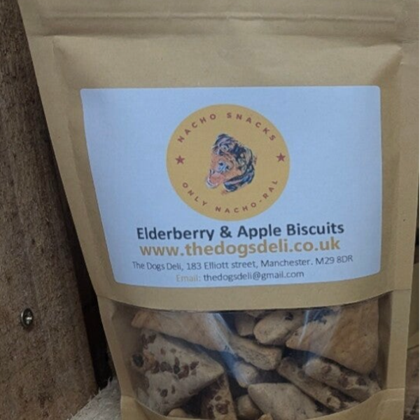 Nacho Snacks Elderberry & Apple Biscuits