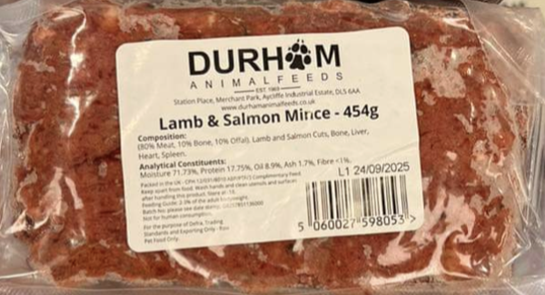 Durham Animal Feeds - Lamb & Salmon