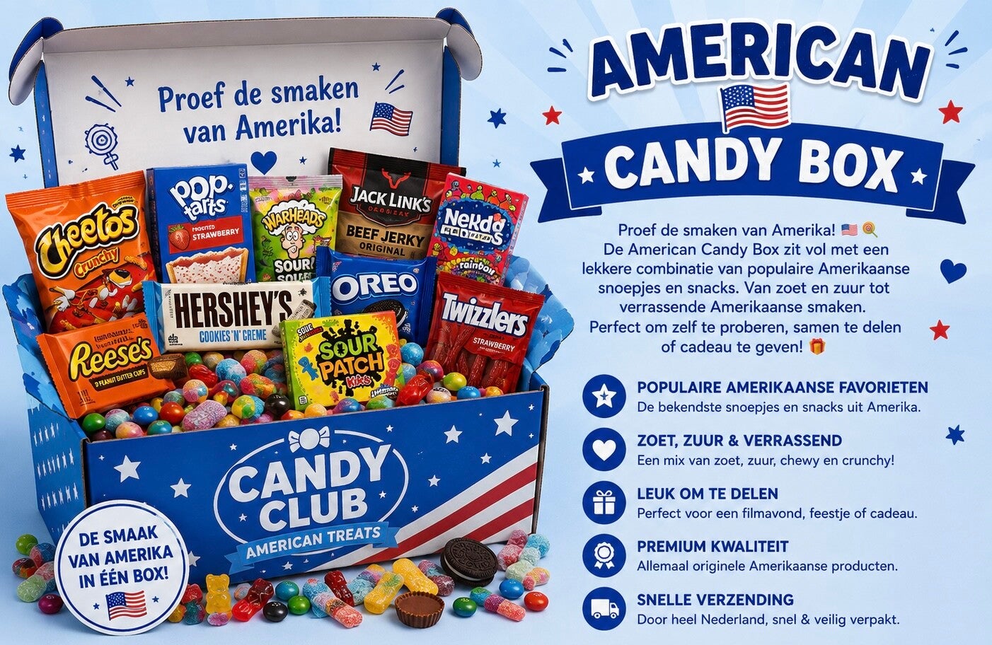 American Candy Box