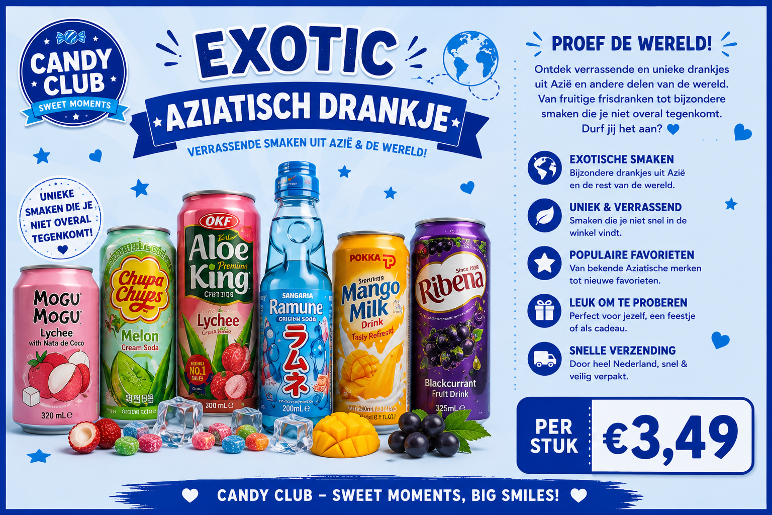 Aziatisch / Exotic drankje